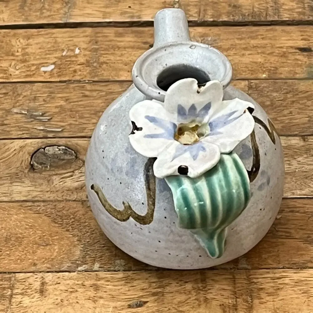 Studio Art Pottery Clay Teapot 4